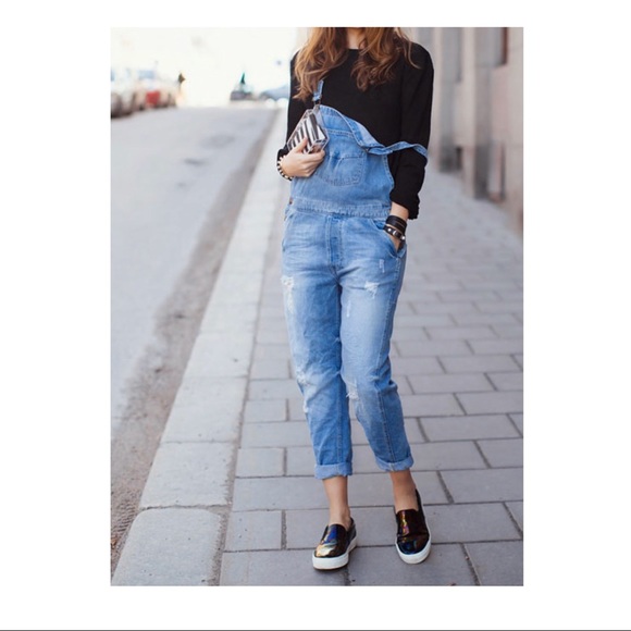 Zara Jeans Zara Denim Jumper Poshmark